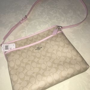 Coach Signature File Crossbody Handbag